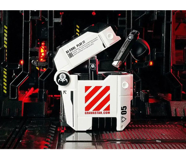Gravastar Sirius P5 Defense Mecha White Wireless Headphones - 1515581 - zdjęcie 5